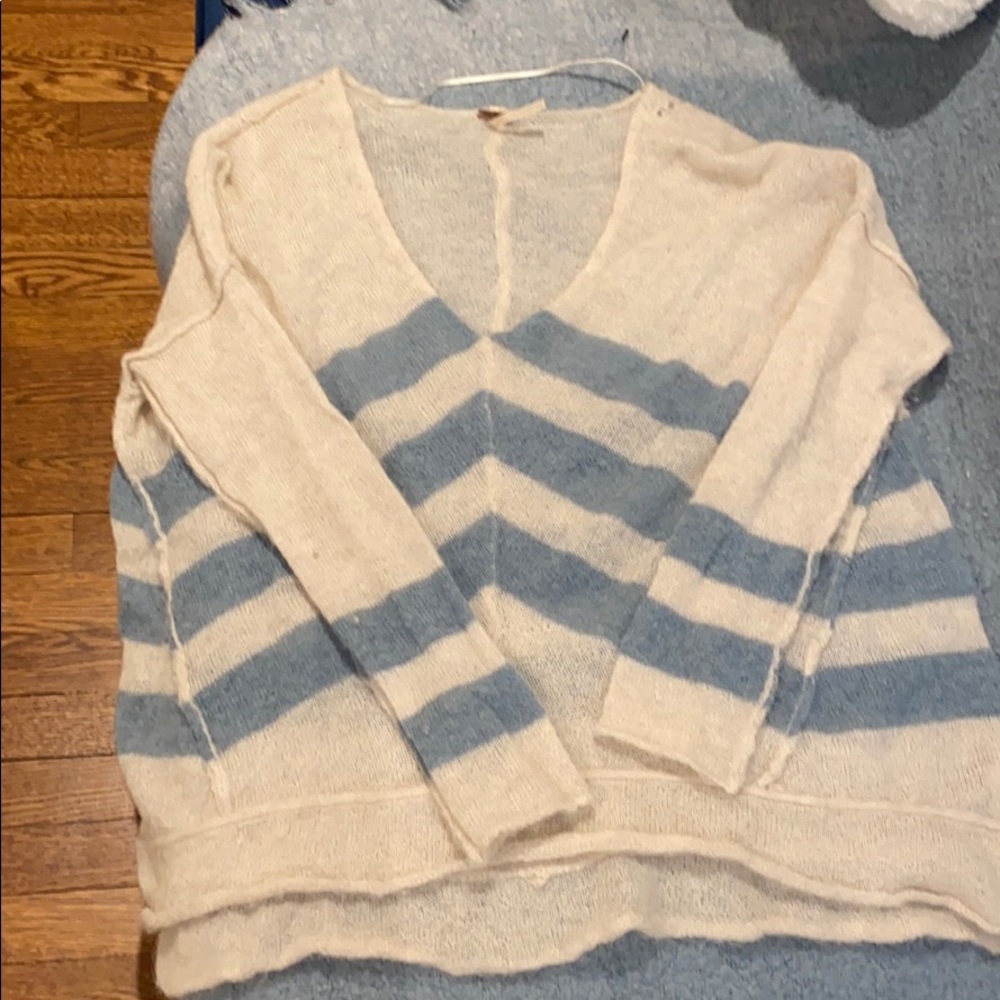 Free People v-neck alpaca sweater!